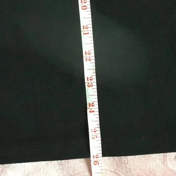 Calvin Klein  black sleeve blouse Sz M - Picture 9 of 10